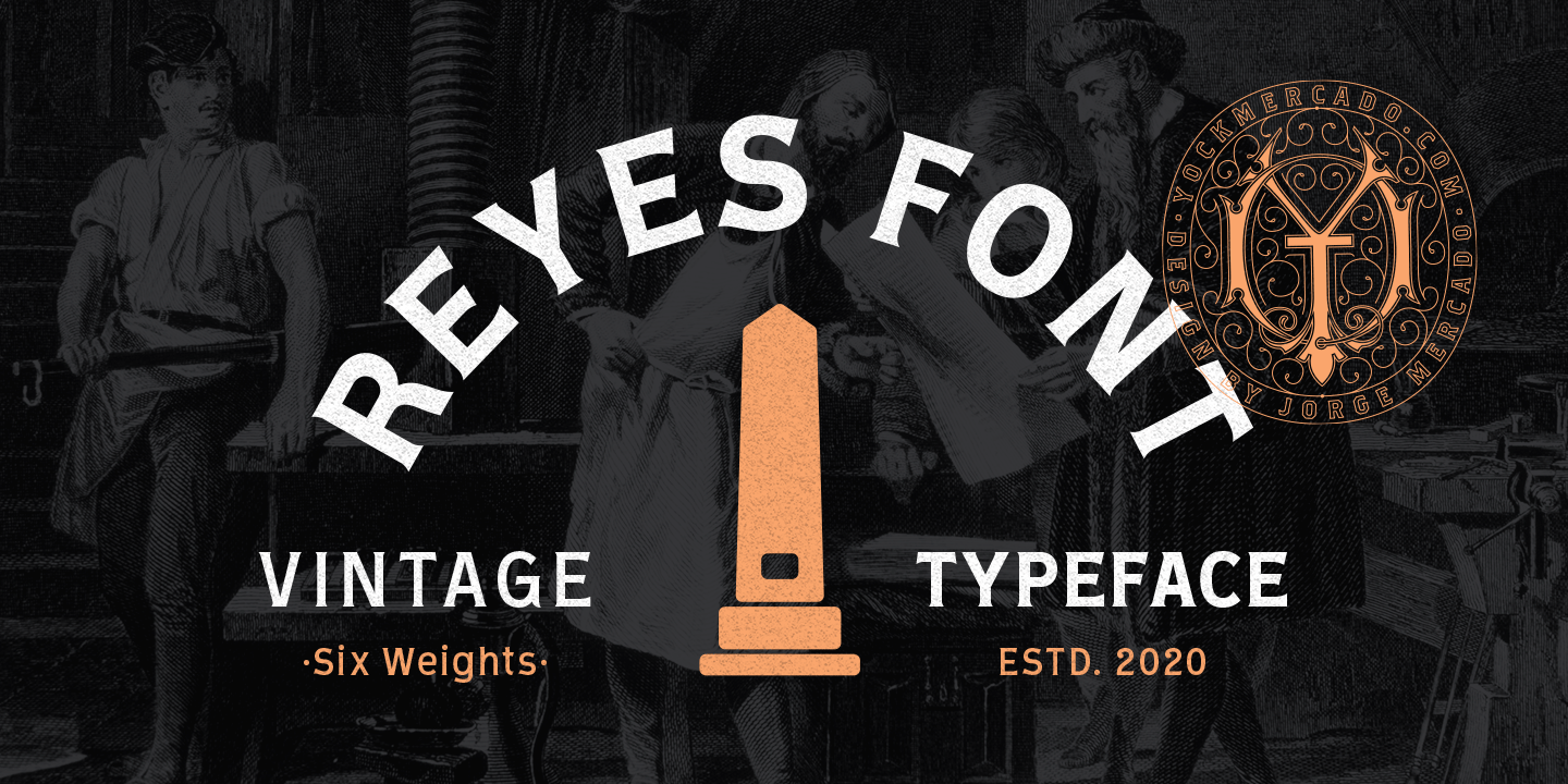 Example font Reyes #9